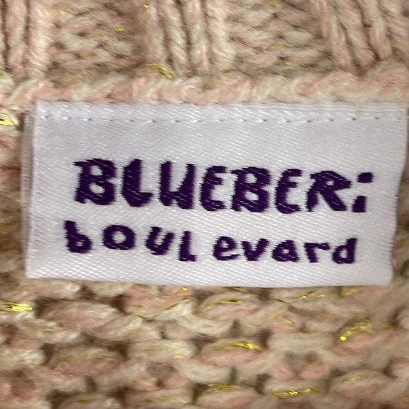 Blueberi Knit and Embroidered Tulle‎ Dress 2T - Picture 5 of 6